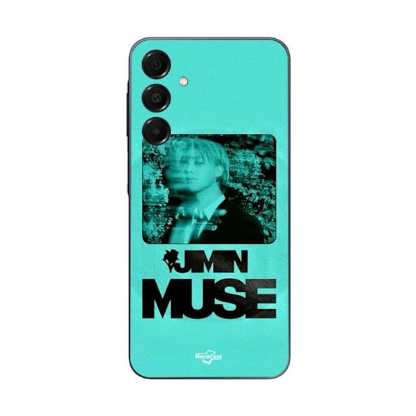 Mobilskal - MUSE - Samsung Galaxy A16 - Silikon - Mjuk - BTS Svart