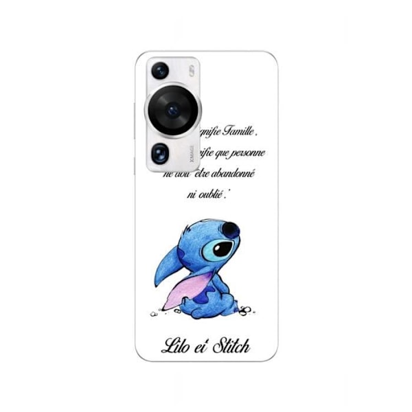 Coque Huawei P60 Pro stitch-lilo-familj-vit Maniacase