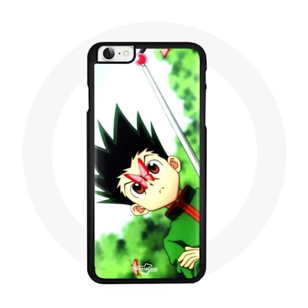 Coque - Maniacase - Iphone 4 - Pehmeä - Musta - Animoitu