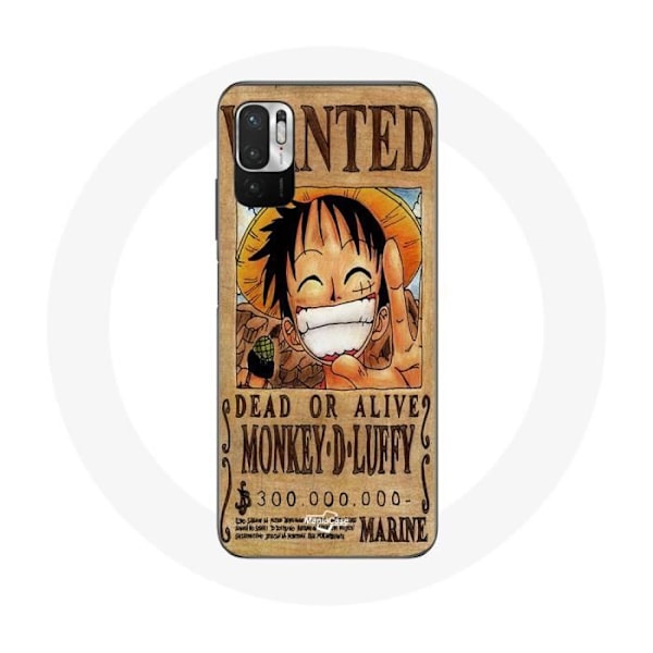 Coque - Xiaomi - Redmi Note 10 5G - One Piece Manga Luffy - Mjuk - Skydd