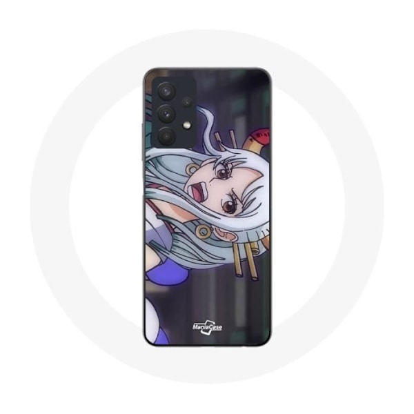 Coque - Maniacase - Samsung Galaxy A32 5G - Yamato One Piece - Silikon - Mjuk svart