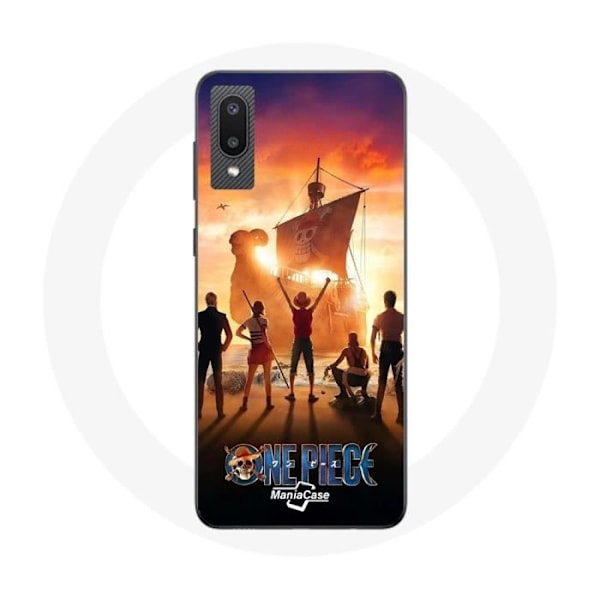 Skyddsfodral för Samsung Galaxy A02 One Piece Affisch Besättningar Konst Säsong 1