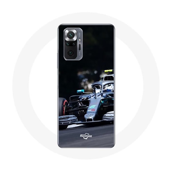 Coque för Xiaomi Redmi Note 10 Pro Formel 1 Valtteri Bottas Formel 1-förare Svart