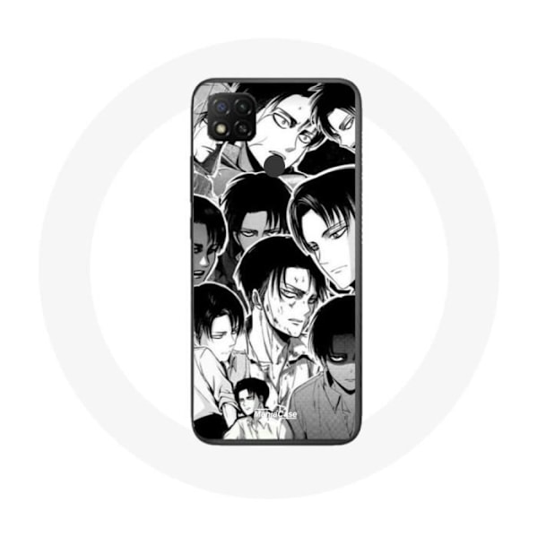 Coque Xiaomi Redmi 9C Attack on Titan Manga Levi Ackerman