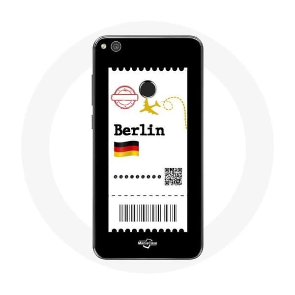 Cover til Huawei P8 Lite 2017 Flybillet Berlin