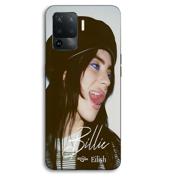 Coque Oppo A94 Billie Eilish Official Maniacase Svart