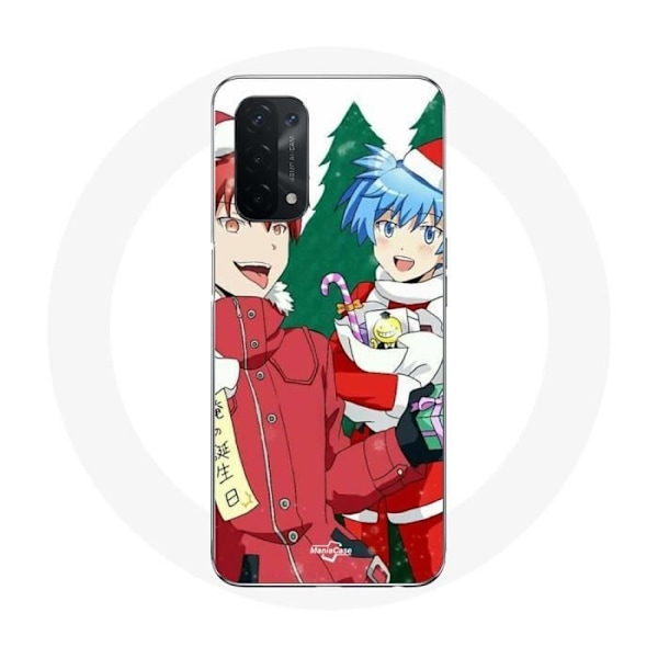 Coque för Oppo A74 Karma och Nagisa Assassination Classroom Anime Juldag