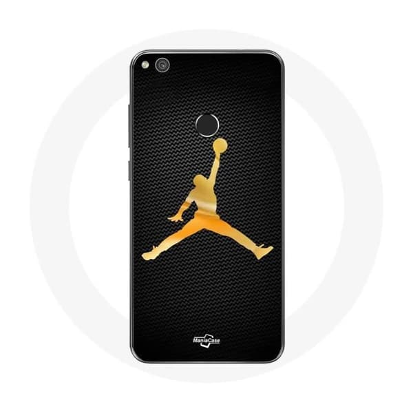 Coque för Huawei P8 Lite 2017 Air Michael Jordan Logotyp Gul
