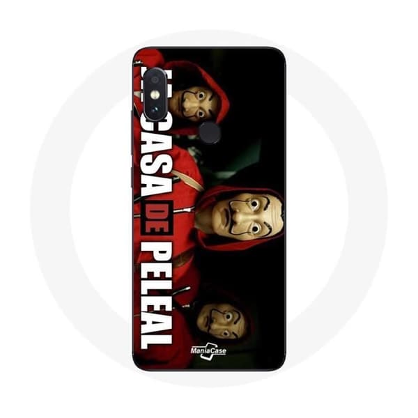 Coque för Xiaomi Redmi Note 5 Pro La casa de papel Dali-masker