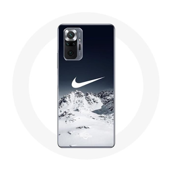 Coque för Xiaomi Redmi Note 10 Pro Nike Logotyp Snö Vinter