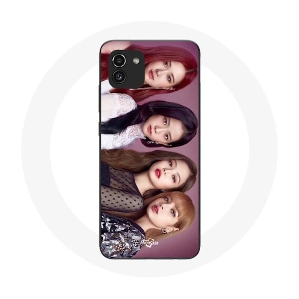 Coque för Samsung Galaxy A03 Blackpink K-pop-grupp Jennie Jisoo Rosé och Lisa Affisch