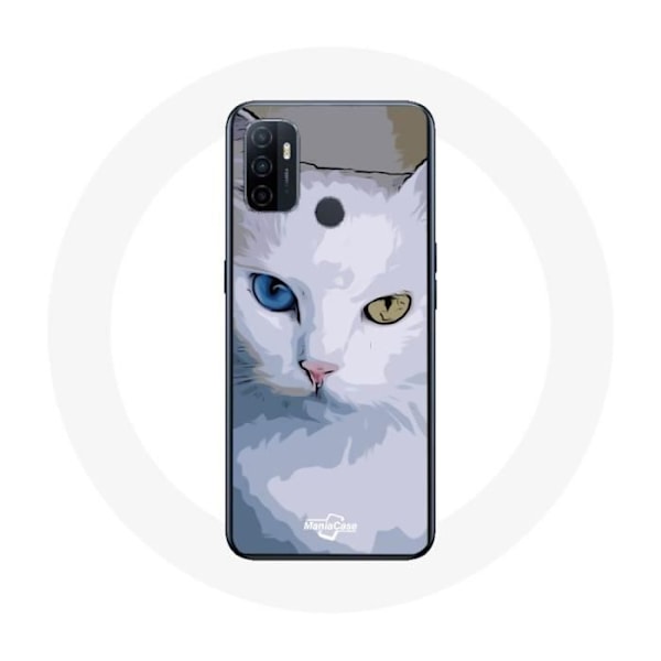 Coque Oppo A53 Turkisk med blått öga och gult öga