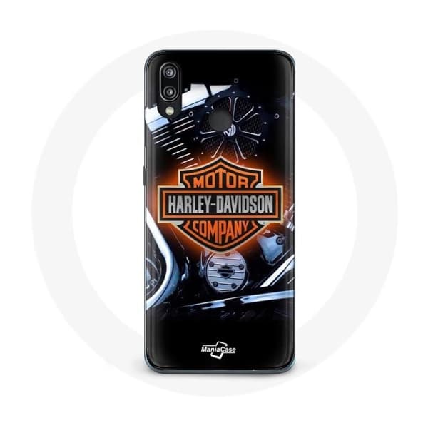 Cover til Huawei P20 Lite - Harley Davidson - Logo - Hård - Sort - Beskyttelse