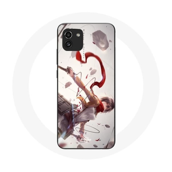 Coque för Samsung Galaxy A03 Mikasa Ackerman Attack on Titan Manga