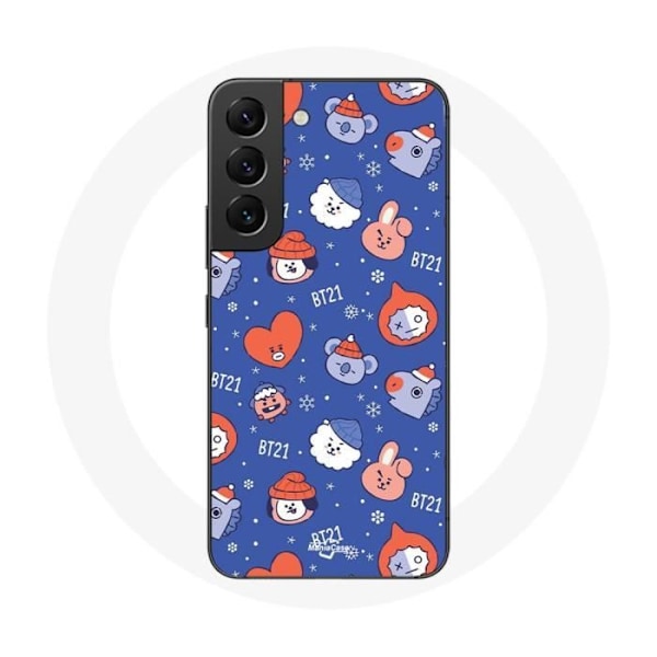 Skydd för Samsung Galaxy S21 FE BTS Bangtan Sonyeondan BT21 Jul 2023