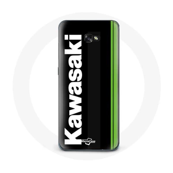 Coque - Kawasaki - Samsung Galaxy A5 2017 - Blød - Sort - Beskyttelse