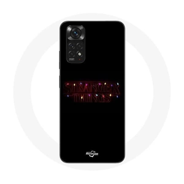Coque Xiaomi Redmi Note 11 4G Stranger Things Juliste Logo Hyvää joulua