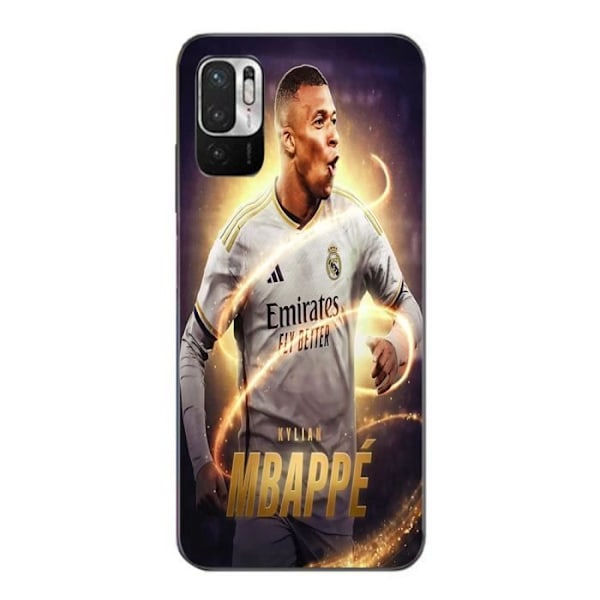 Coque Maniacase för Xiaomi Redmi Note 10 5G Kylian Mbappe Real Madrid Bakgrundsbild