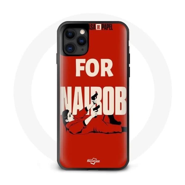 Coque - La Casa de Papel - Iphone 13 Pro - Blød - Rød - Unisex