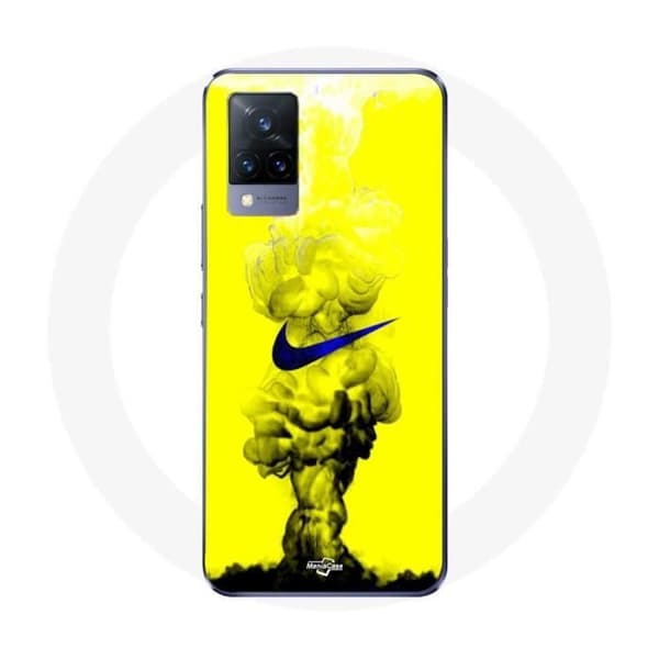 Coque - Vivo - v21 5G - Gul - Just Do It - Mjuk