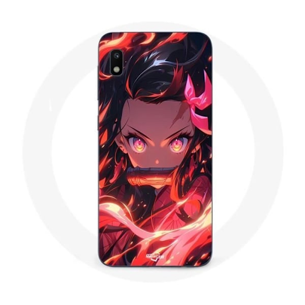 Coque Maniacase för Samsung Galaxy A10 Demon Slayer Nezuko Kamado Manga anime