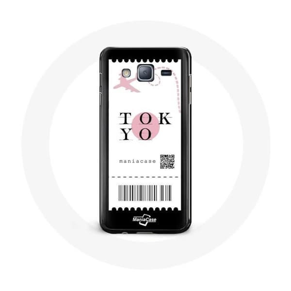 Cover til Samsung Galaxy A3 Flybillet Tokyo Japan