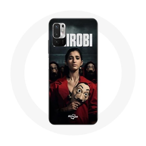 Skydd för Xiaomi Redmi Note 10T 5G La casa de papel Nairobi Säsong 4