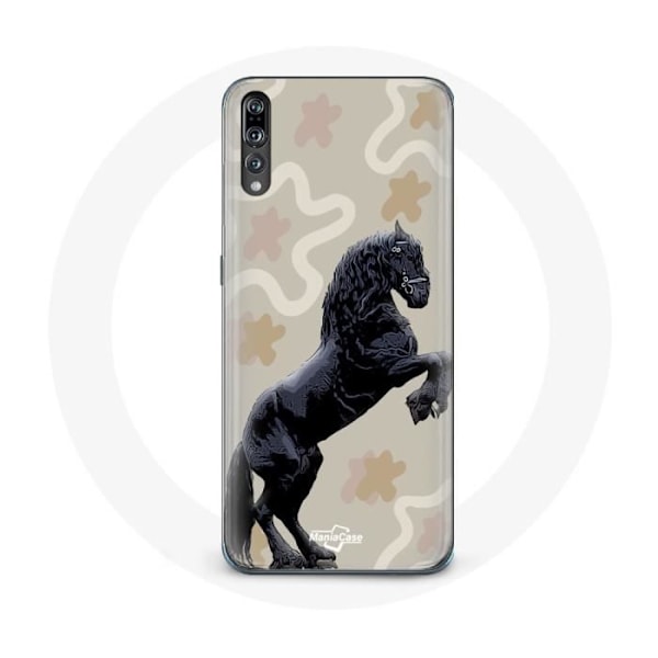 Coque för Samsung Galaxy P20 Pro Frison Svart Häst Race