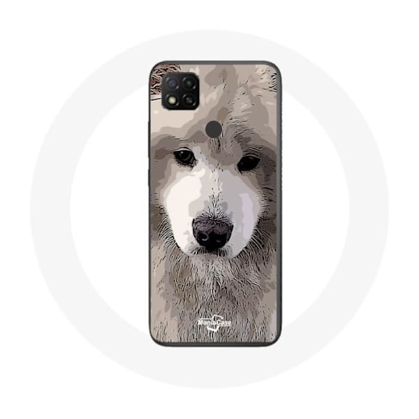 Coque - Xiaomi - Redmi 9C - Blød - Grå - Hunderace Grå