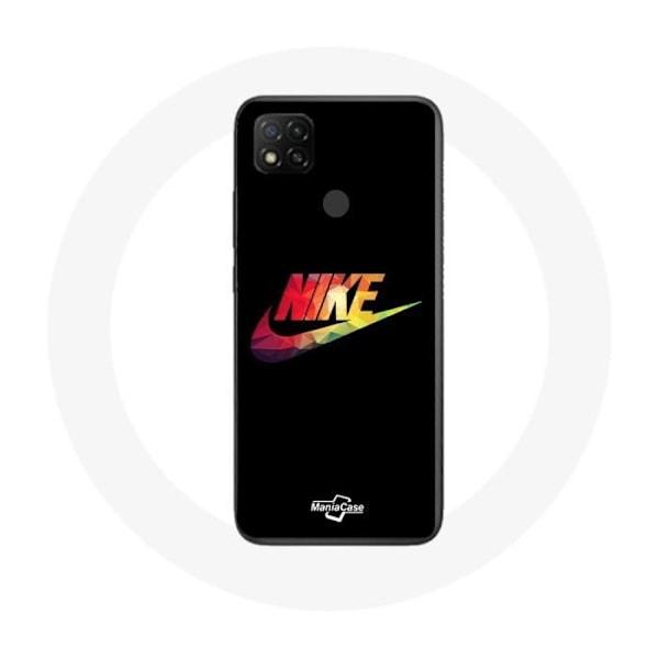 Coque - Maniacase - Xiaomi Redmi 9C - Souple - Nike Logotyp - Svart Svart