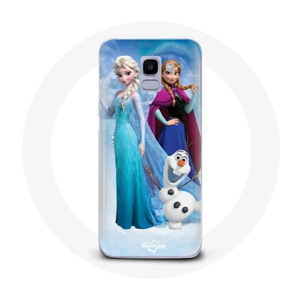 Skal för Samsung Galaxy A6 2018 Frost Elsa Anna Olaf