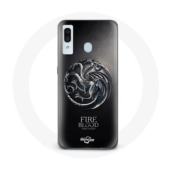 Coque - Game Of Thrones - Samsung Galaxy A40 - Svart - Styv - Skydd