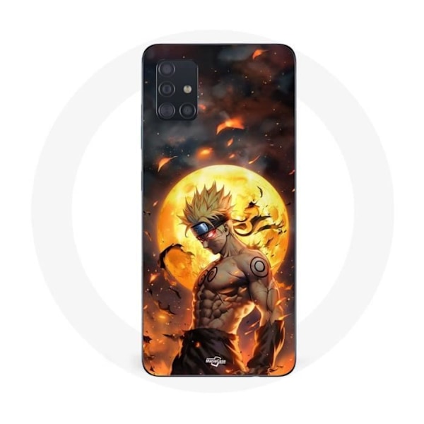 Coque Maniacase för Samsung Galaxy A51 5g mörk Naruto måne 3D