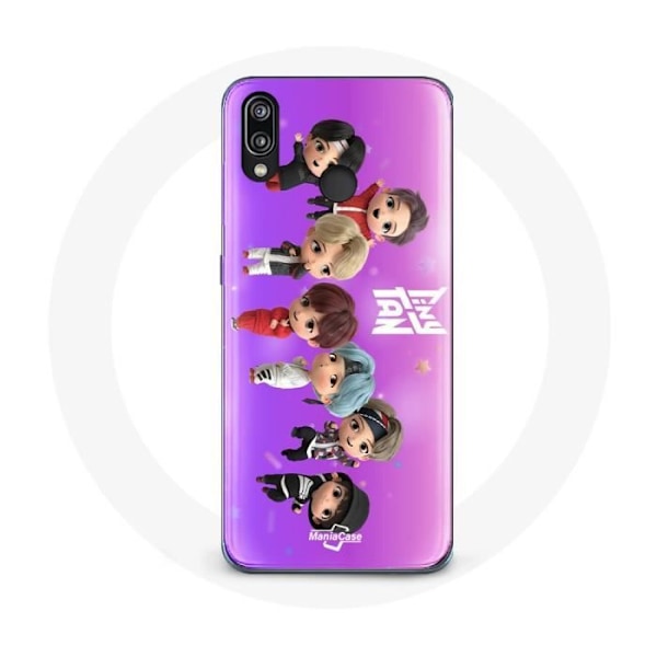Coque för Huawei P20 Lite BTS TinyTAN Animation Affisch RM Jin Suga J-Hope Jimin Jungkook Och V Mic Drop Dans
