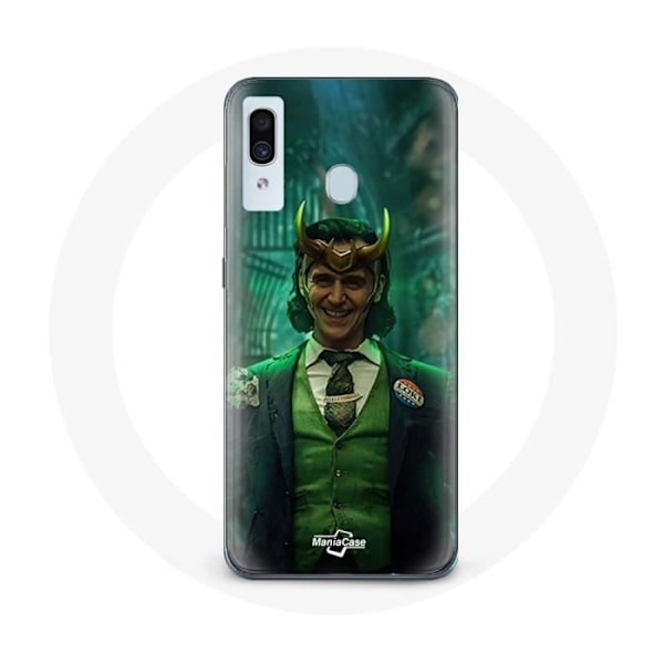 Coque - Maniacase - Samsung Galaxy A30 - Mjuk - Svart - Loki Thor Ragnarok Svart