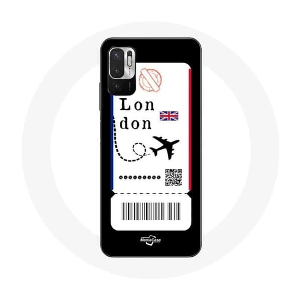 Cover til Xiaomi Redmi Note 10T 5G Flybillet London