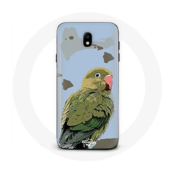 Coque för Samsung Galaxy S5 Papegojor Fåglar grön