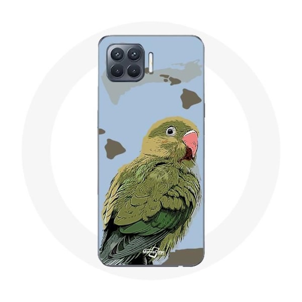 Coque för Oppo A93 Parakiter Gröna Fåglar