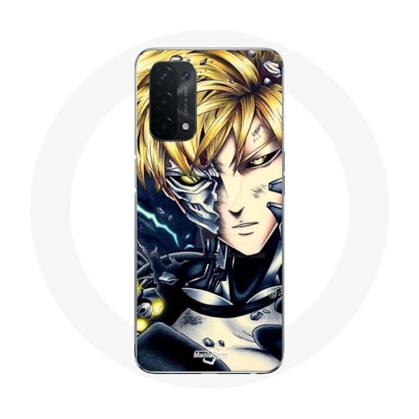 Coque för Oppo A74 5G Genos One Punch Man Sonic Animationsserie