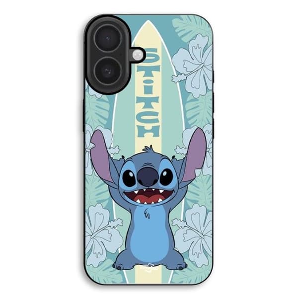 Coque för iPhone 17 Stitch surf disney