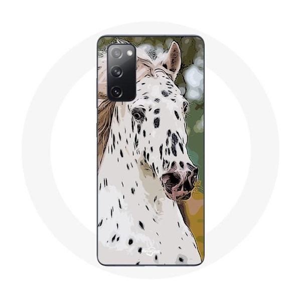 Coque - Appaloosa - Samsung Galaxy S20 FE - Mjuk - Vit - Skydd