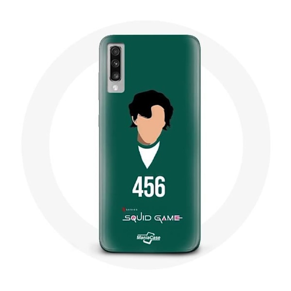 Coque - Samsung - Galaxy A50 - Souple - Grön - Squid Game Seong Gi hun Nummer 456