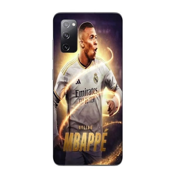 Coque Maniacase för Samsung Galaxy S20fe Kylian Mbappe Real Madrid Bakgrundsbild