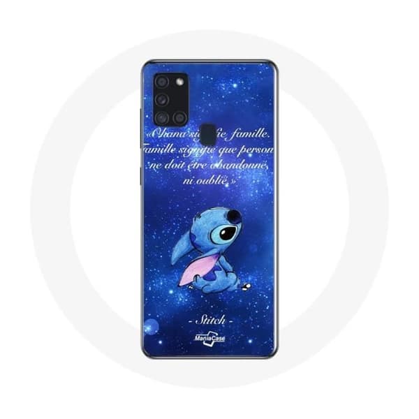Coque Samsung Galaxy A21S Stitch Ohana lainaus
