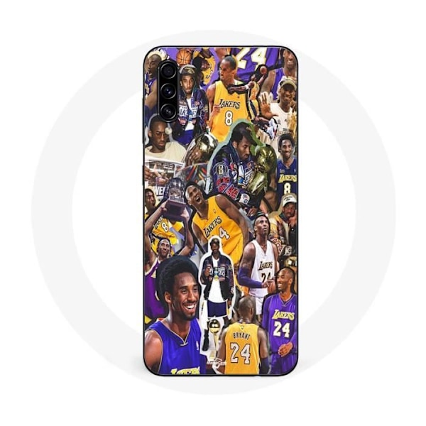 Coque Maniacase för Samsung Galaxy A50 Kobe Bryant alla generationer NBA-mästare
