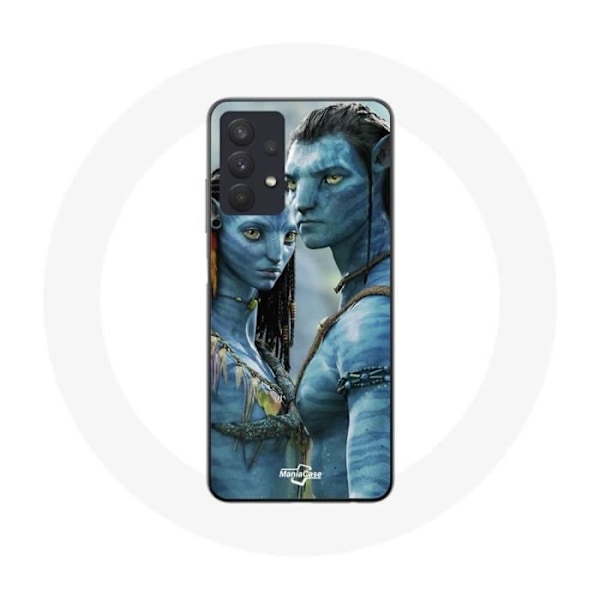 Coque Maniacase för Samsung Galaxy A32 4G Avatar Neytiri Och Jake Säsong 2 Vattnets Väg Trailer 2022