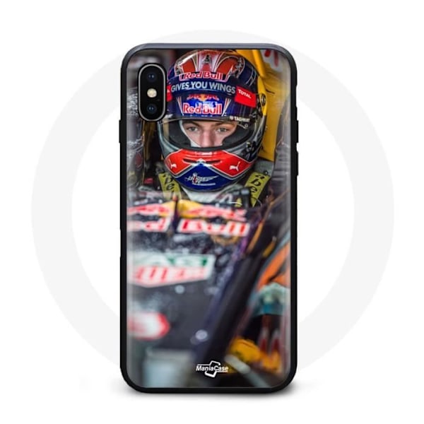 Coque iPhone XS Max Formula 1 Verstappen