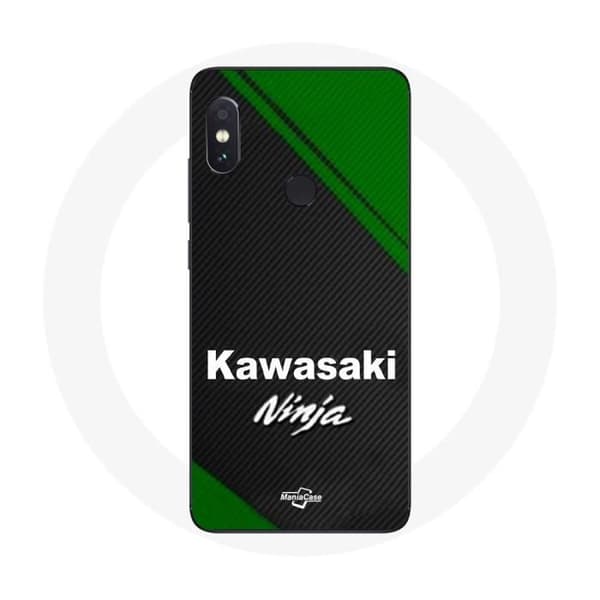 Kansipussi Xiaomi Redmi Note 5 AI Dual Camera Kawasaki Ninja -logolla