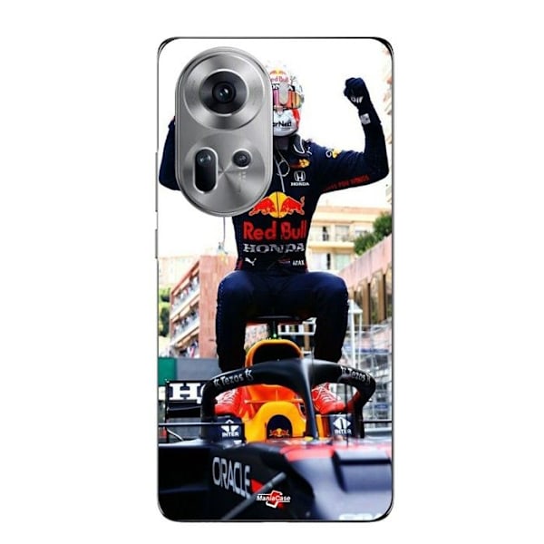 Coque - Maniacase - Oppo Reno 11 5G - Max Verstappen - Mjuk - Svart