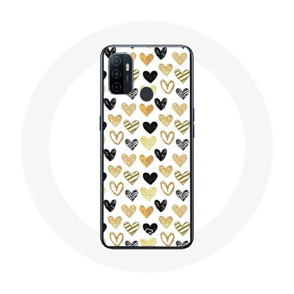Coque Oppo A53 Hjerter